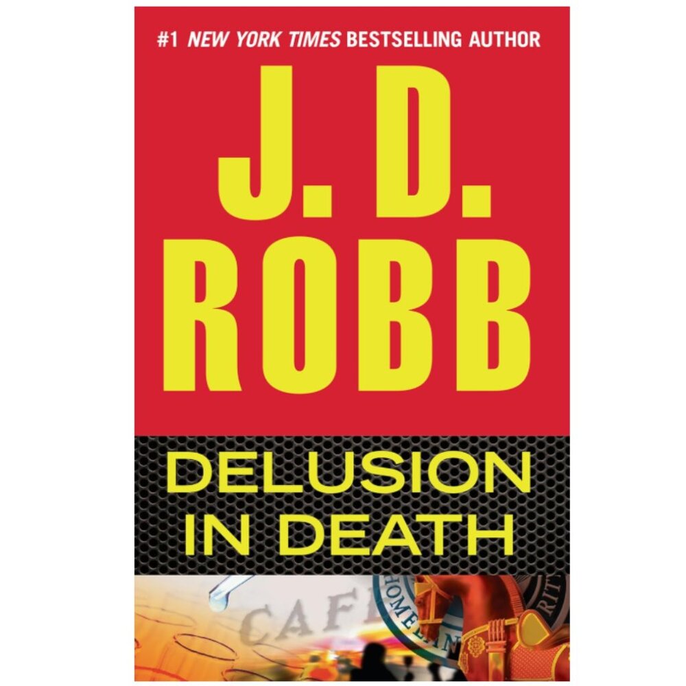 5/$15 Book Delusion in Death 35 JD Robb MMPB Mystery Crime Roberts Eve Dallas